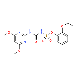 ChemSpider 2D Image | Ethoxysulfuron | C15H18N4O7S