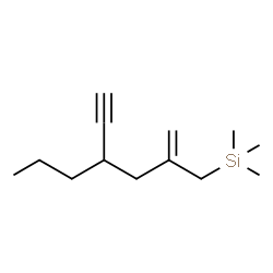 ChemSpider 2D Image | (4-Ethynyl-2-methyleneheptyl)(trimethyl)silane | C13H24Si