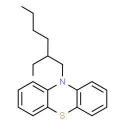 ChemSpider 2D Image | 10-(2-Ethylhexyl)-10H-phenothiazine | C20H25NS