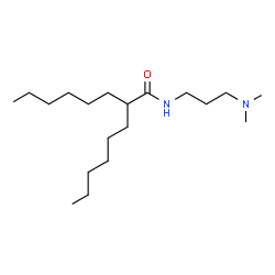 ChemSpider 2D Image | N-[3-(Dimethylamino)propyl]-2-hexyloctanamide | C19H40N2O