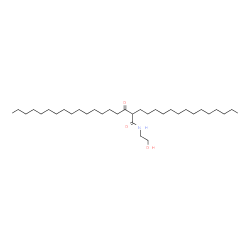 ChemSpider 2D Image | N-(2-Hydroxyethyl)-3-oxo-2-tetradecyloctadecanamide | C34H67NO3