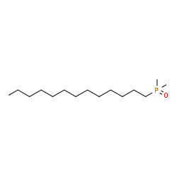 ChemSpider 2D Image | Dimethyl(tridecyl)phosphine oxide | C15H33OP