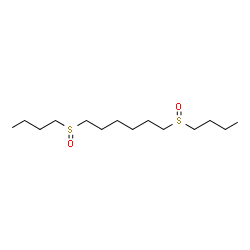 ChemSpider 2D Image | 1,6-Bis(butylsulfinyl)hexane | C14H30O2S2