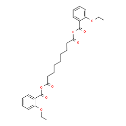 ChemSpider 2D Image | bis(2-ethoxybenzoyl) nonanedioate | C27H32O8
