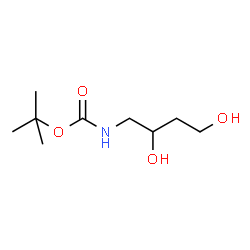 ChemSpider 2D Image | 2-Methyl-2-propanyl (2,4-dihydroxybutyl)carbamate | C9H19NO4
