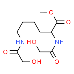 ChemSpider 2D Image | Methyl N~2~,N~6~-diglycoloyllysinate | C11H20N2O6