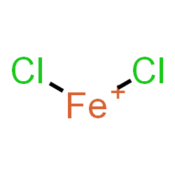 ChemSpider 2D Image | Dichloroiron(1+) | Cl2Fe