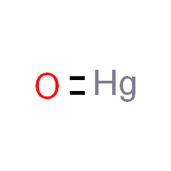 ChemSpider 2D Image | Mercury(II) oxide | HgO