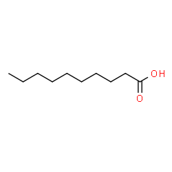 ChemSpider 2D Image | Decanoic acid | C10H20O2
