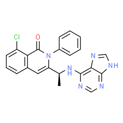 ChemSpider 2D Image | duvelisib | C22H17ClN6O