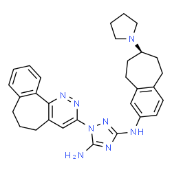 ChemSpider 2D Image | bemcentinib | C30H34N8