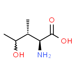 ChemSpider 2D Image | (2S,3R)-2-Amino-4-hydroxy-3-methylpentanoic acid | C6H13NO3
