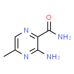ChemSpider 2D Image | 3-Amino-5-methyl-2-pyrazinecarboxamide | C6H8N4O