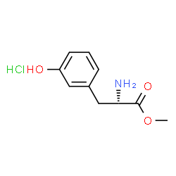 ChemSpider 2D Image | Methyl 3-hydroxy-L-phenylalaninate hydrochloride (1:1) | C10H14ClNO3