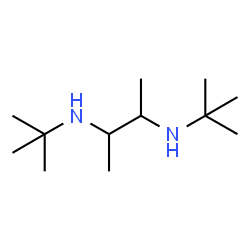 ChemSpider 2D Image | N,N'-Bis(2-methyl-2-propanyl)-2,3-butanediamine | C12H28N2