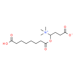 ChemSpider 2D Image | O-suberoylcarnitine | C15H27NO6