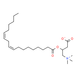 ChemSpider 2D Image | O-linoleoylcarnitine | C25H45NO4