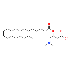 ChemSpider 2D Image | 3-(Icosanoyloxy)-4-(trimethylammonio)butanoate | C27H53NO4