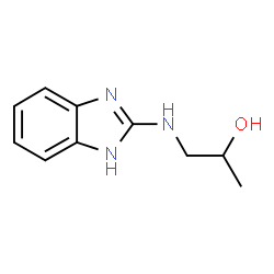 ChemSpider 2D Image | 1-(1H-Benzimidazol-2-ylamino)-2-propanol | C10H13N3O