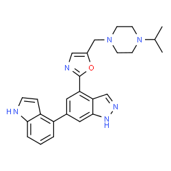ChemSpider 2D Image | Nemiralisib | C26H28N6O