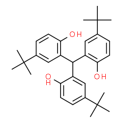ChemSpider 2D Image | 2,2',2''-Methanetriyltris[4-(2-methyl-2-propanyl)phenol] | C31H40O3