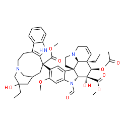 ChemSpider 2D Image | (2alpha,4alpha,4'xi,5beta,19beta)-22-Oxovincaleukoblastine | C46H56N4O10
