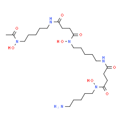 ChemSpider 2D Image | Deferoxamine | C25H48N6O8