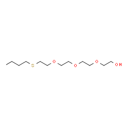 ChemSpider 2D Image | 3,6,9-Trioxa-12-thiahexadecan-1-ol | C12H26O4S