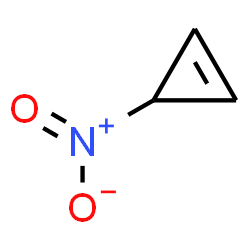 ChemSpider 2D Image | 3-Nitrocyclopropene | C3H3NO2