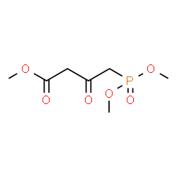 ChemSpider 2D Image | Methyl 4-(dimethoxyphosphoryl)-3-oxobutanoate | C7H13O6P