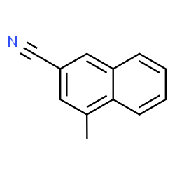 ChemSpider 2D Image | 4-Methyl-2-naphthonitrile | C12H9N