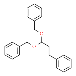 ChemSpider 2D Image | 1,1'-[(3-Phenyl-1,1-propanediyl)bis(oxymethylene)]dibenzene | C23H24O2