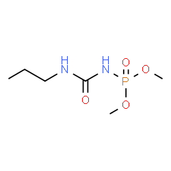 ChemSpider 2D Image | Dimethyl (propylcarbamoyl)phosphoramidate | C6H15N2O4P
