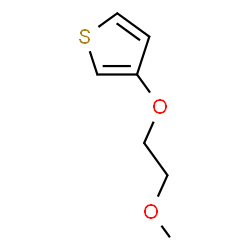 ChemSpider 2D Image | 3-(2-Methoxyethoxy)thiophene | C7H10O2S