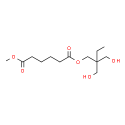 ChemSpider 2D Image | 2,2-Bis(hydroxymethyl)butyl methyl adipate | C13H24O6