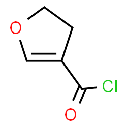 ChemSpider 2D Image | 4,5-Dihydro-3-furancarbonyl chloride | C5H5ClO2
