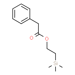 ChemSpider 2D Image | 2-(Trimethylsilyl)ethyl phenylacetate | C13H20O2Si