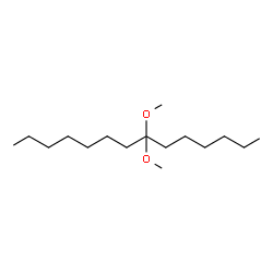 ChemSpider 2D Image | 7,7-Dimethoxytetradecane | C16H34O2