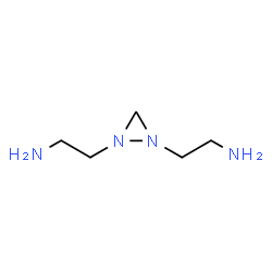 ChemSpider 2D Image | 2,2'-(1,2-Diaziridinediyl)diethanamine | C5H14N4