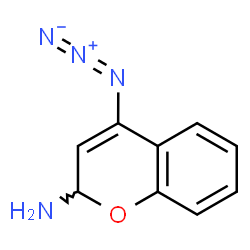 ChemSpider 2D Image | 4-Azido-2H-chromen-2-amine | C9H8N4O