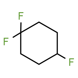ChemSpider 2D Image | 1,1,4-Trifluorocyclohexane | C6H9F3