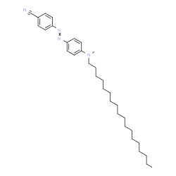 ChemSpider 2D Image | 4-({4-[Methyl(octadecyl)amino]phenyl}diazenyl)benzonitrile | C32H48N4