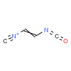 ChemSpider 2D Image | 1-Isocyanato-2-isocyanoethene | C4H2N2O
