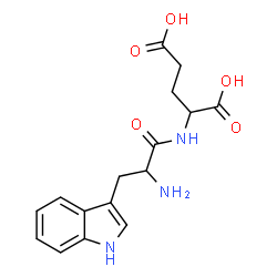 ChemSpider 2D Image | trp-glu | C16H19N3O5