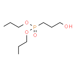 ChemSpider 2D Image | Dipropyl (3-hydroxypropyl)phosphonate | C9H21O4P