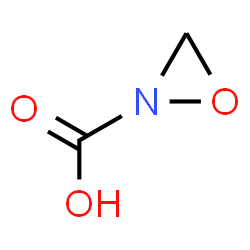 ChemSpider 2D Image | 2-Oxaziridinecarboxylic acid | C2H3NO3