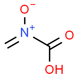 ChemSpider 2D Image | Hydroxy[methylene(oxido)-lambda~5~-azanyl]methanone | C2H3NO3