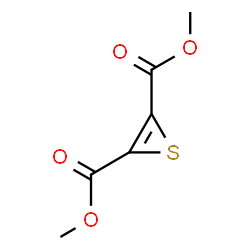 ChemSpider 2D Image | Dimethyl 2,3-thiirenedicarboxylate | C6H6O4S