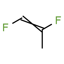 ChemSpider 2D Image | 1,2-Difluoro-1-propene | C3H4F2