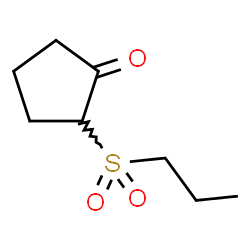 ChemSpider 2D Image | 2-(Propylsulfonyl)cyclopentanone | C8H14O3S